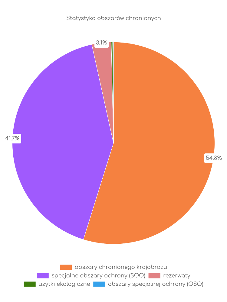 Statystyka obszarów chronionych Zbąszynka